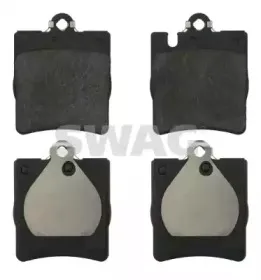 Комплект тормозных колодок, дисковый тормоз SWAG купить